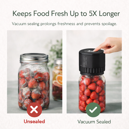 Avero™ JS-1 Mason Jar Vacuum Sealer